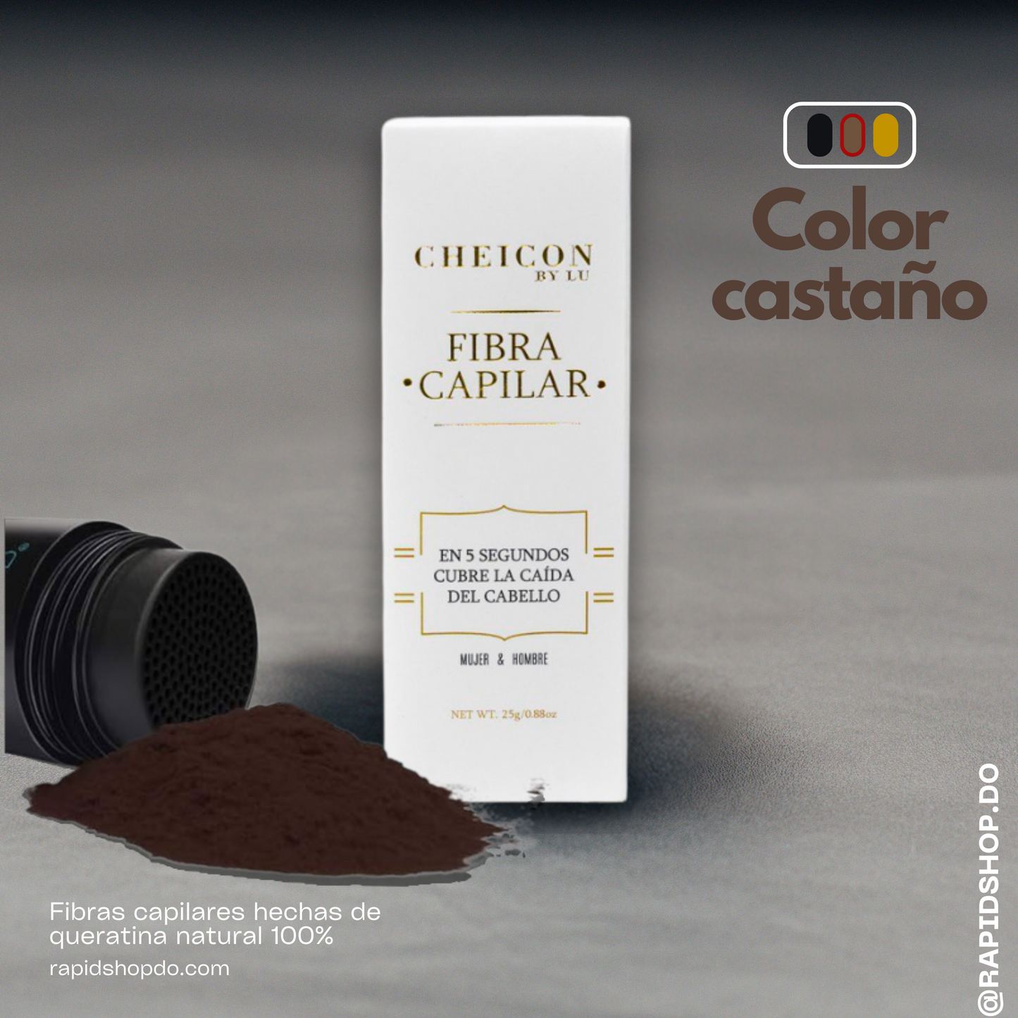 FIBRAS CAPILARES / APLICADOR DE FIBRAS