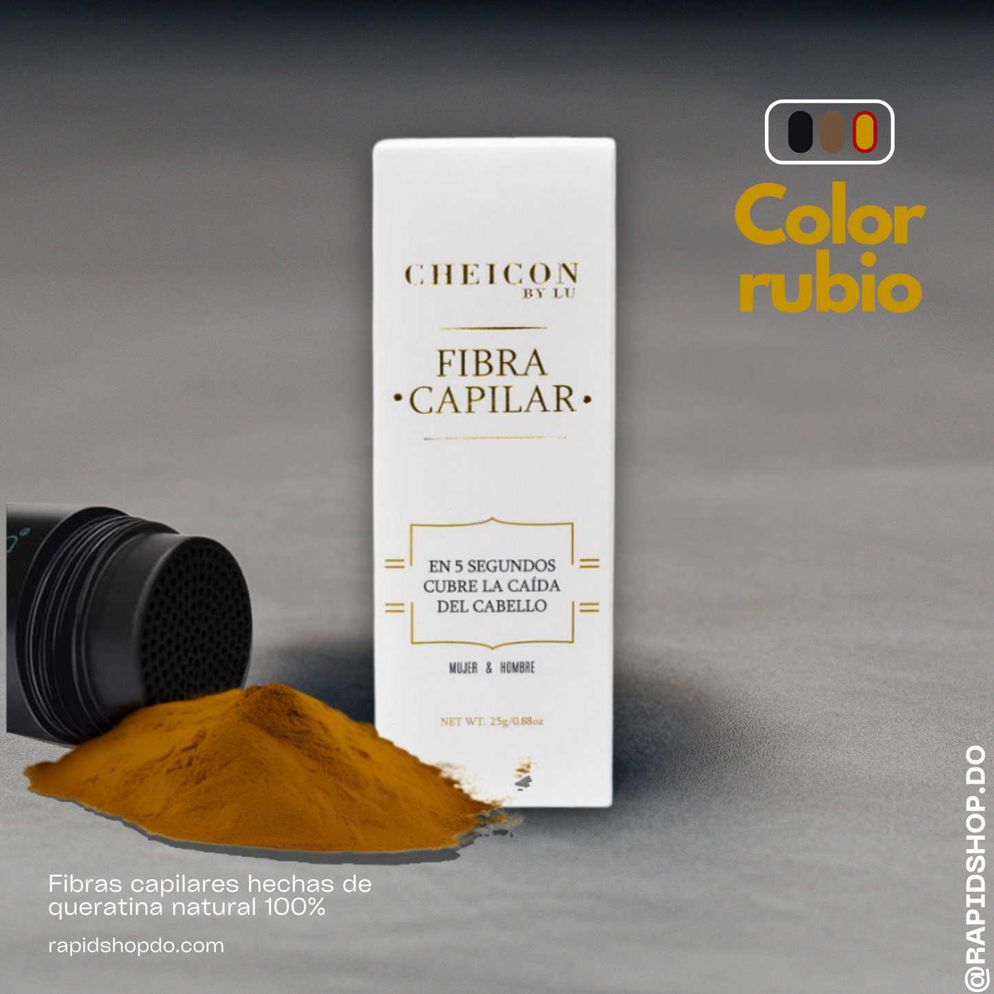 FIBRAS CAPILARES / APLICADOR DE FIBRAS