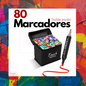 Marcadores para dibujo (80 unidades)